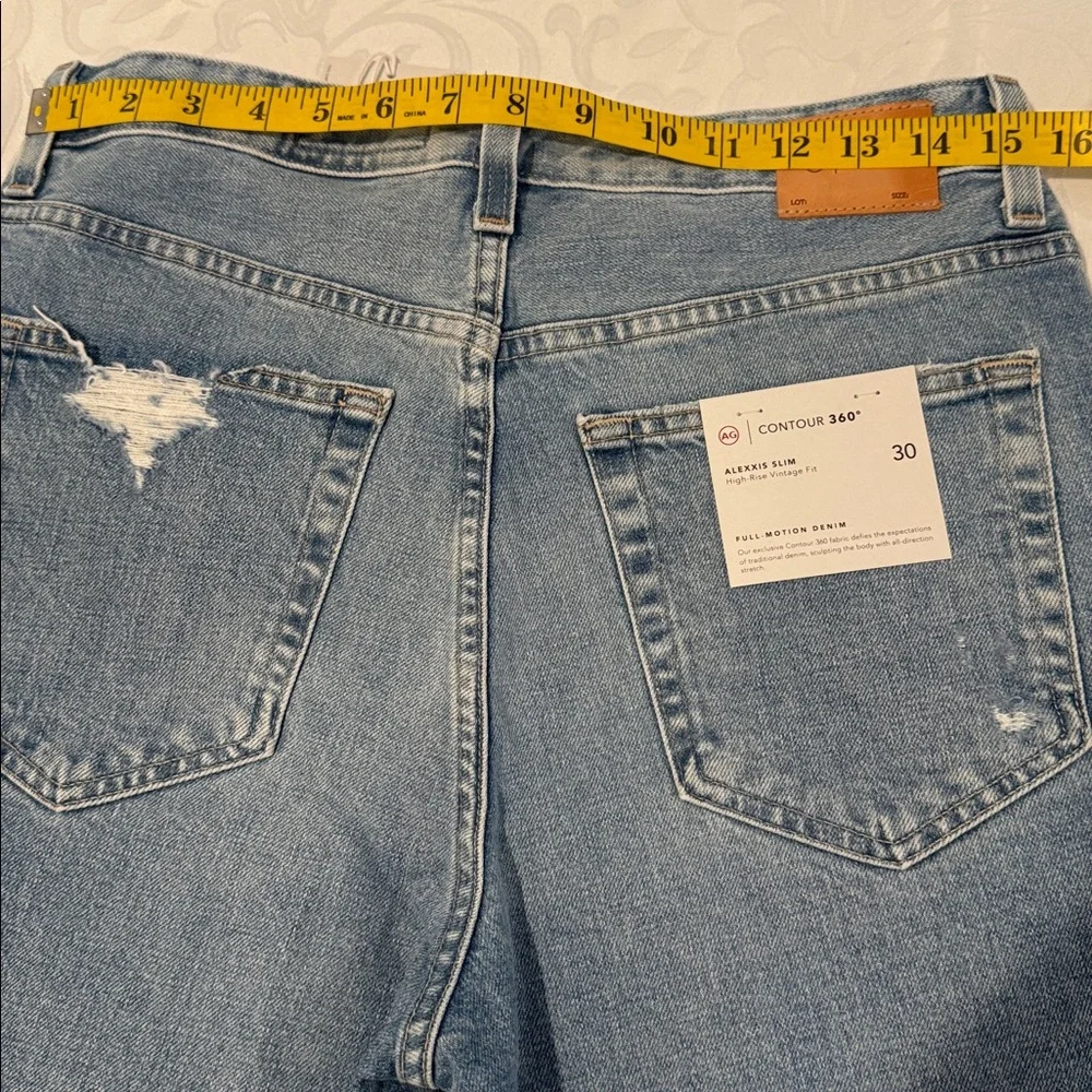 🎉HP🎉AG Hi-Rise Straight Leg Jeans. Ladies 30 - Picture 13 of 16